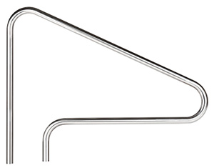 SR Smith swimming pool hand rail stainless steel Deck Mounted Stair Rail 